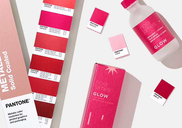 Pantone Metallics for packaging design